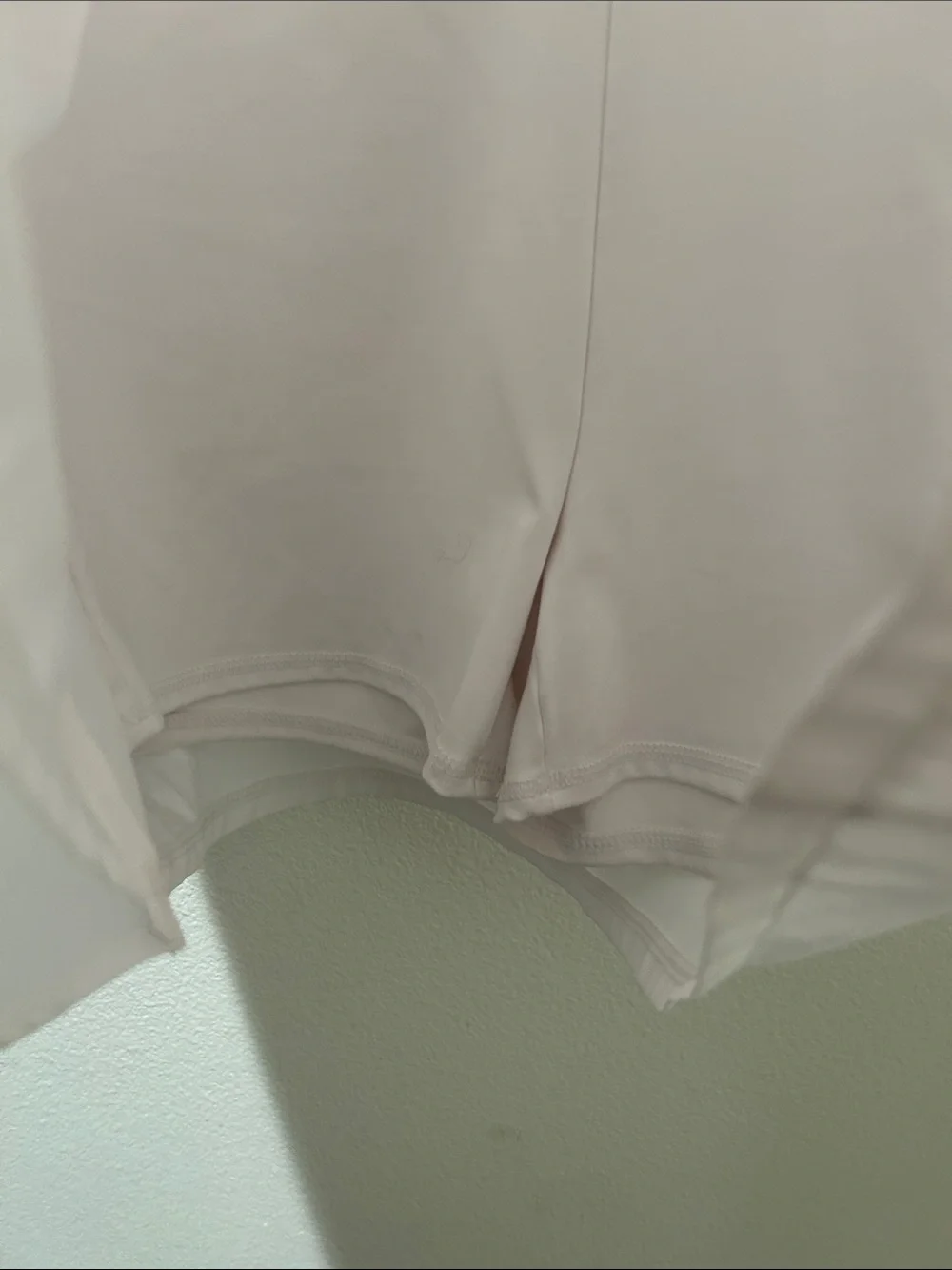 J.Crew White Pleated Skorts